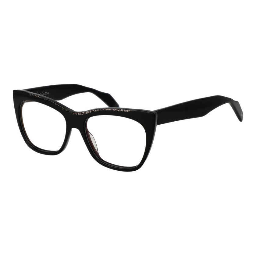 Yohji Yamamoto Black Plastic Glasses (Frames) Yohji Yamamoto