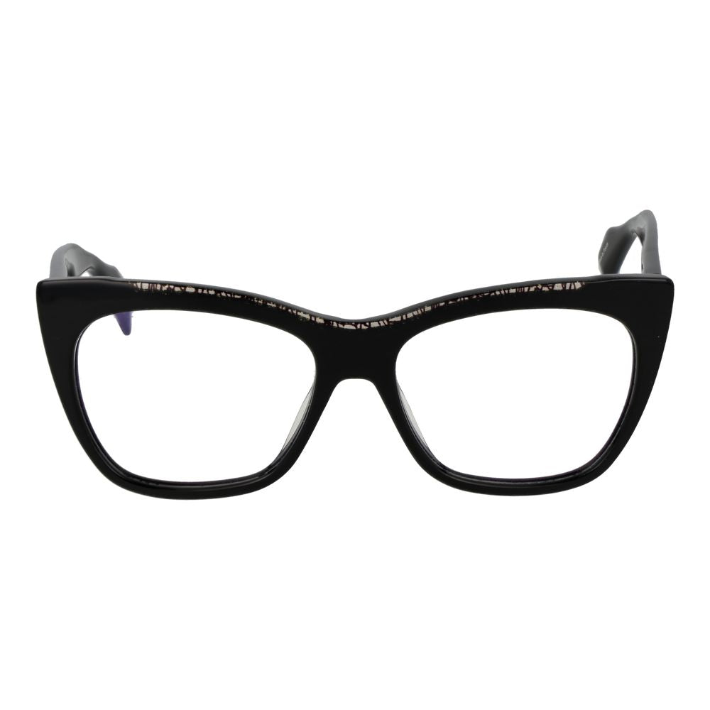 Yohji Yamamoto Black Men Glasses Frame Yohji Yamamoto