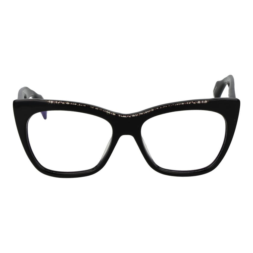 Yohji Yamamoto Black Plastic Glasses (Frames) Yohji Yamamoto