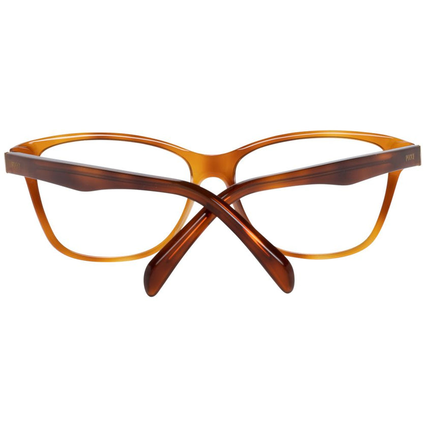 Emilio Pucci Brown Plastic Glasses (Frames) Emilio Pucci