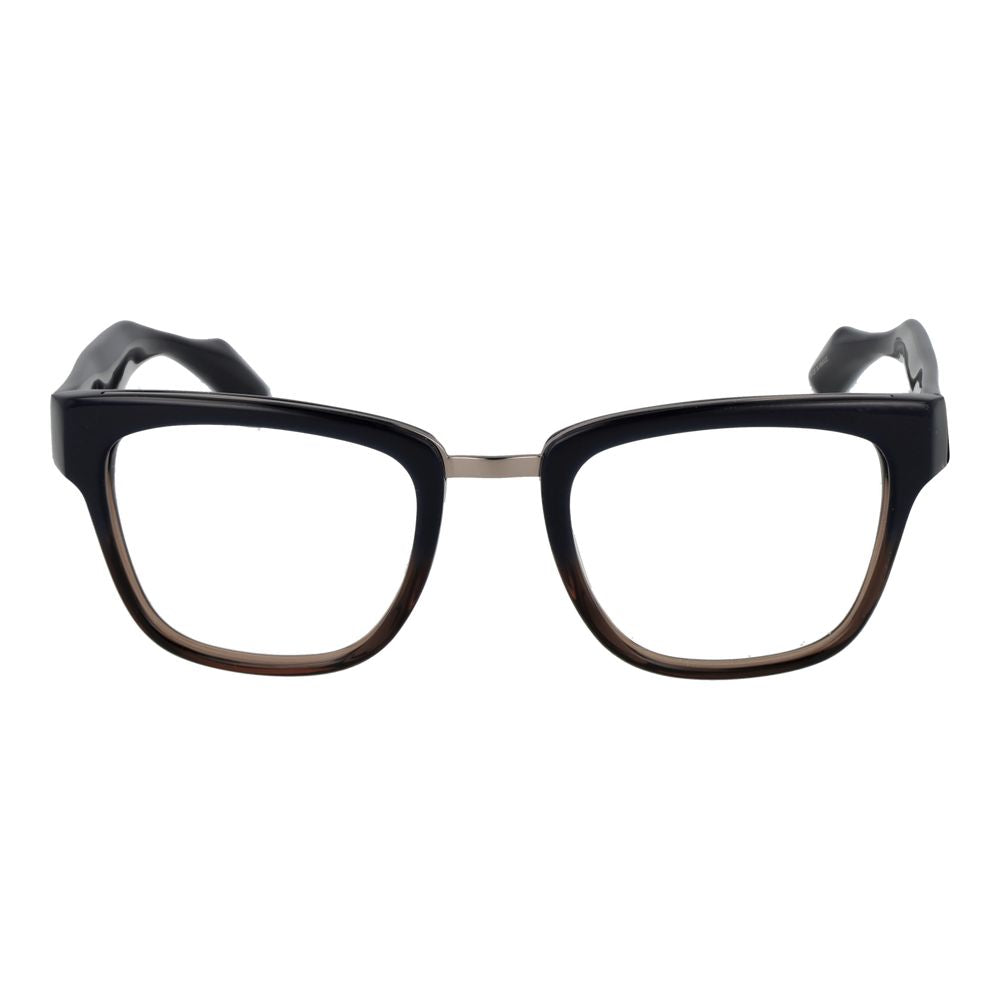 Yohji Yamamoto Blue Unisex Glasses Frame Yohji Yamamoto