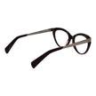Yohji Yamamoto Purple Unisex Glasses Frame Yohji Yamamoto