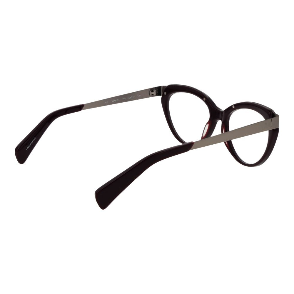 Yohji Yamamoto Purple Unisex Glasses Frame Yohji Yamamoto