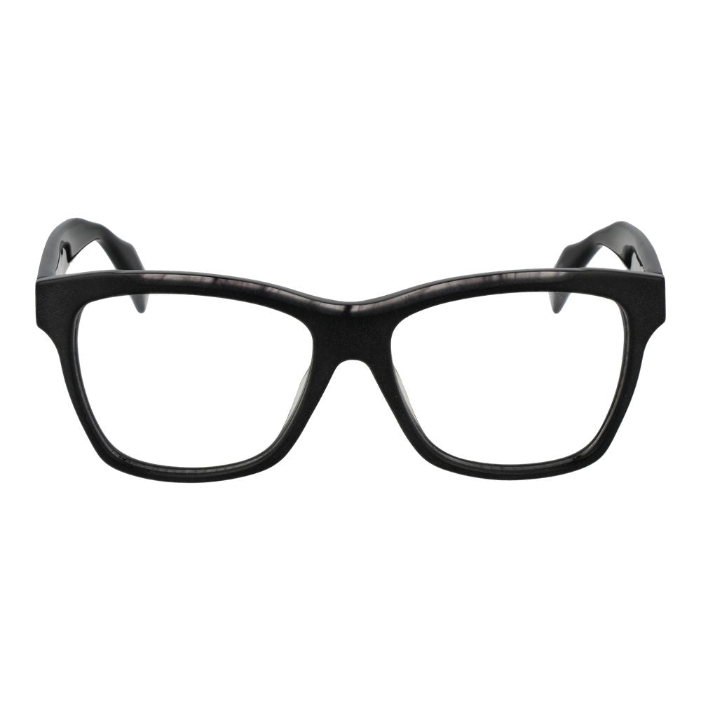 Yohji Yamamoto Black Unisex Glasses Frame Yohji Yamamoto