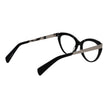 Yohji Yamamoto Black Unisex Glasses Frame Yohji Yamamoto