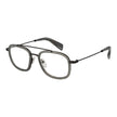 Yohji Yamamoto Gray Men Glasses Frame Yohji Yamamoto