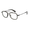 Yohji Yamamoto Gray Men Glasses Frame Yohji Yamamoto