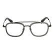 Yohji Yamamoto Gray Men Glasses Frame Yohji Yamamoto