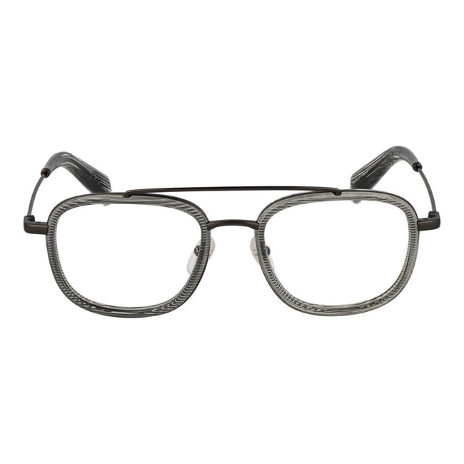 Yohji Yamamoto Gray Men Glasses Frame Yohji Yamamoto