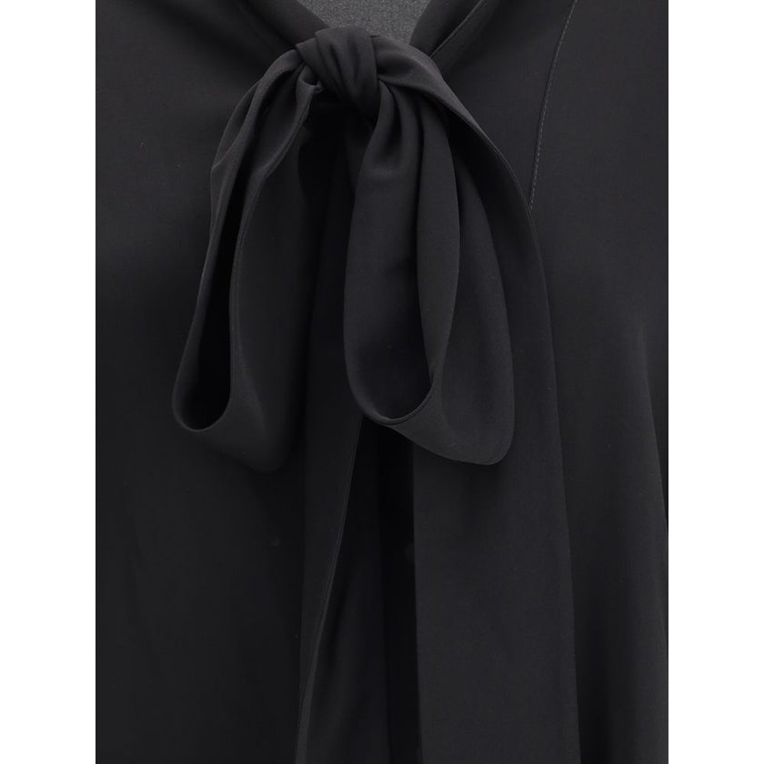 Balenciaga Black Silk Blouse Balenciaga