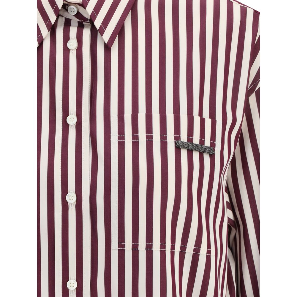 Brunello Cucinelli Striped Shirt Brunello Cucinelli