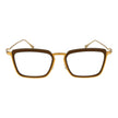 Yohji Yamamoto Gold Women Glasses Frame Yohji Yamamoto