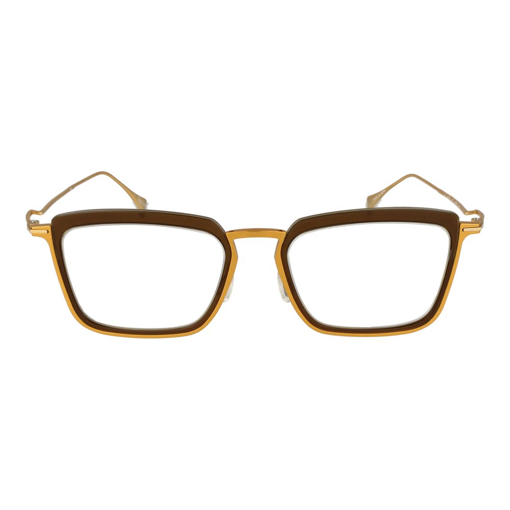 Yohji Yamamoto Gold Women Glasses Frame Yohji Yamamoto