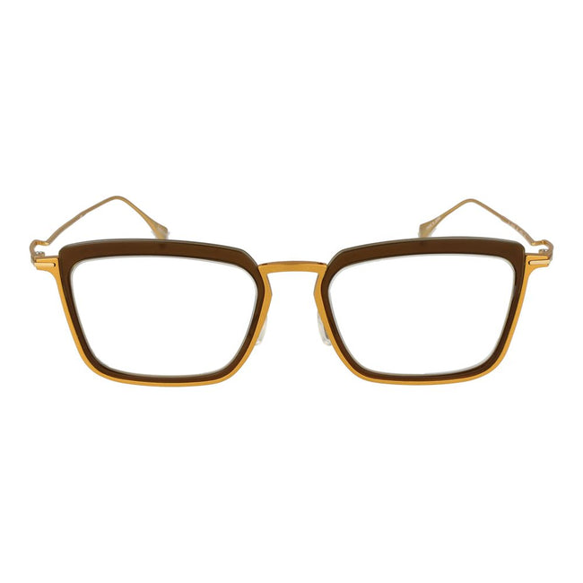 Yohji Yamamoto Gold Women Glasses Frame Yohji Yamamoto