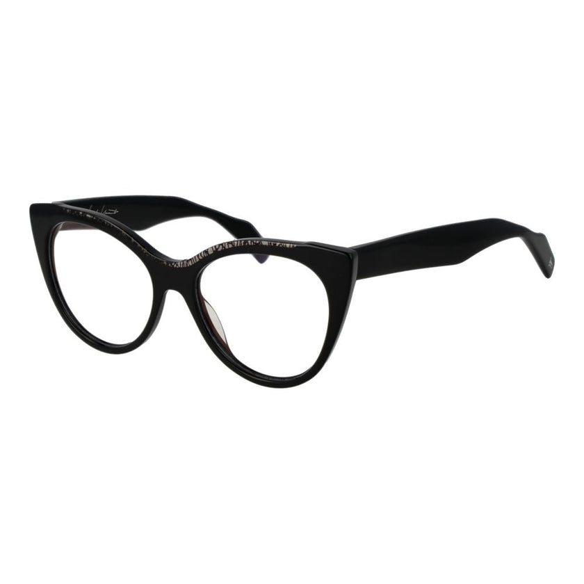 Yohji Yamamoto Black Plastic Glasses (Frames) Yohji Yamamoto
