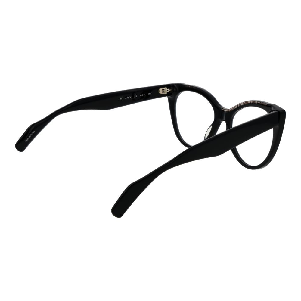 Yohji Yamamoto Black Women Glasses Frame Yohji Yamamoto