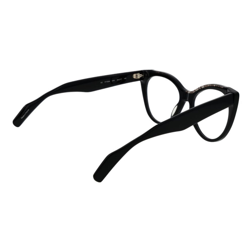 Yohji Yamamoto Black Plastic Glasses (Frames) Yohji Yamamoto