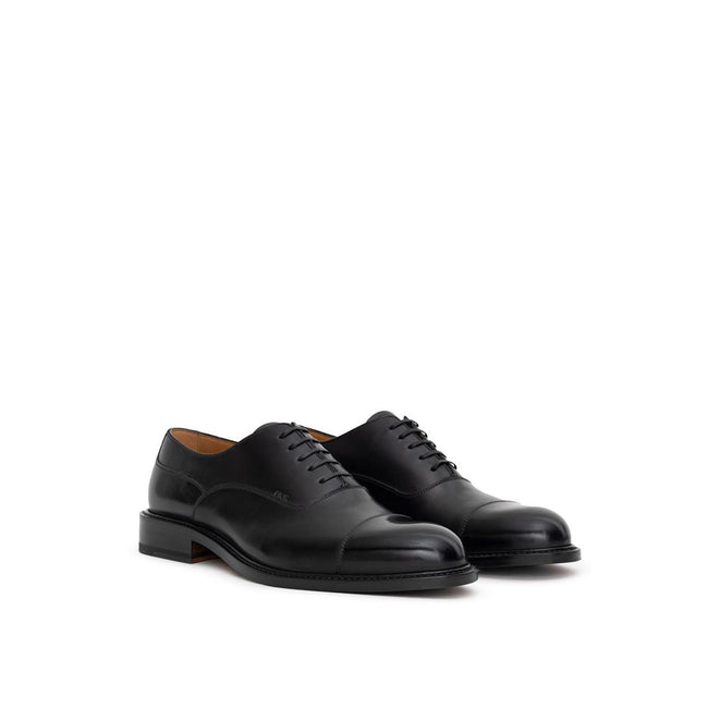 Dior Black Leather Oxfords And Derby Dior