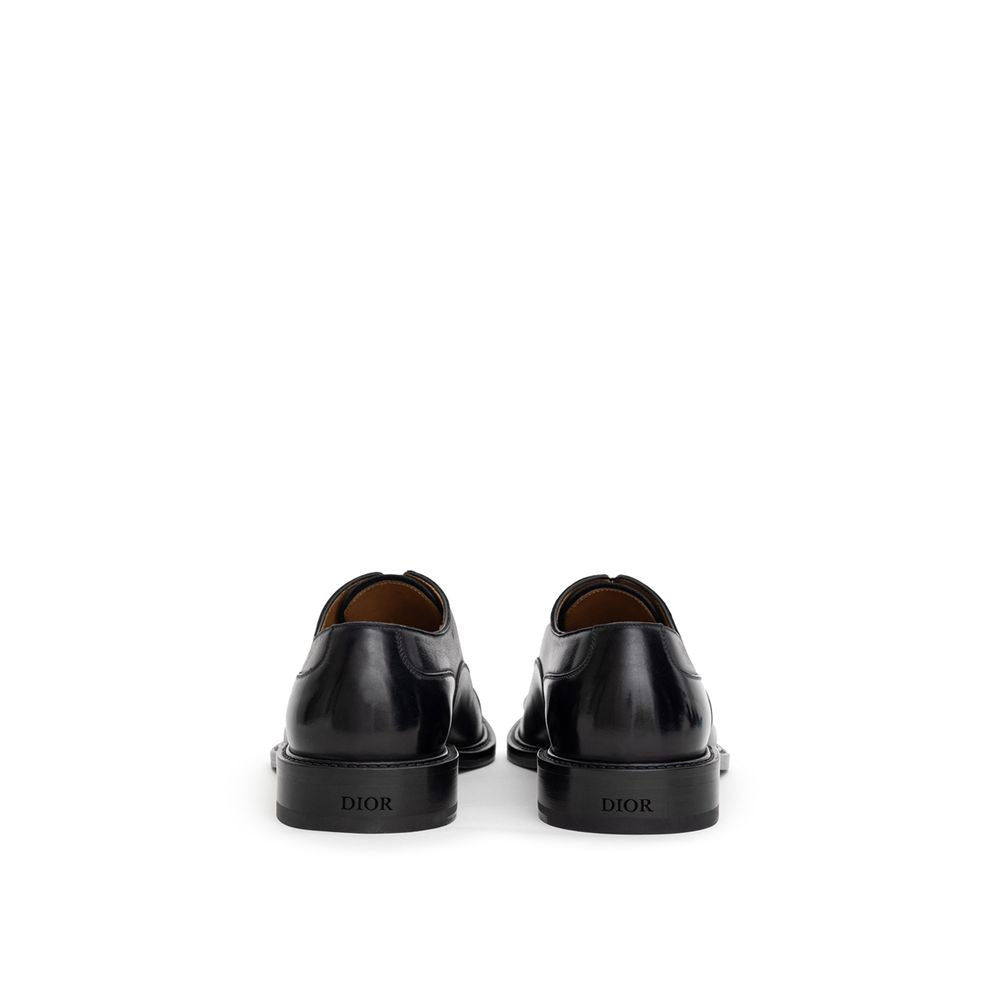 Dior Black Leather Oxfords And Derby Dior