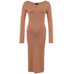 Tom Ford Orange Viscose Long Tom Ford