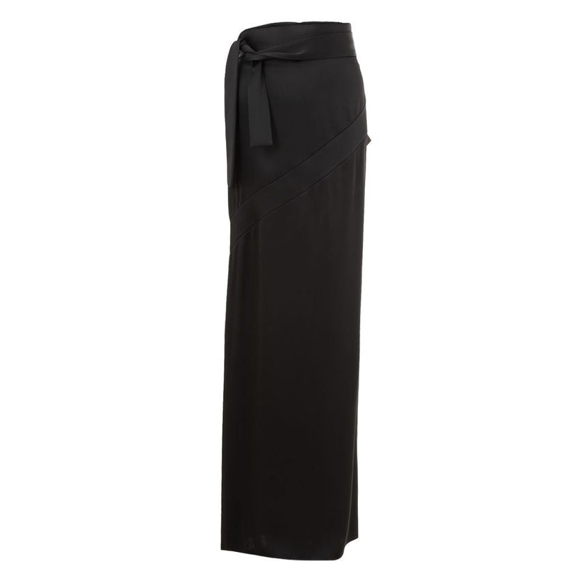 Tom Ford Black Acetate Long Skirt Tom Ford