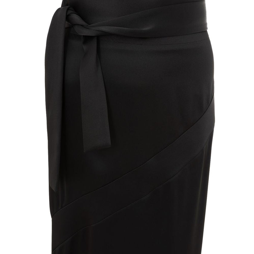 Tom Ford Black Acetate Long Skirt Tom Ford
