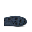 Tod's Blue Suede Leather Moccassin Tod's