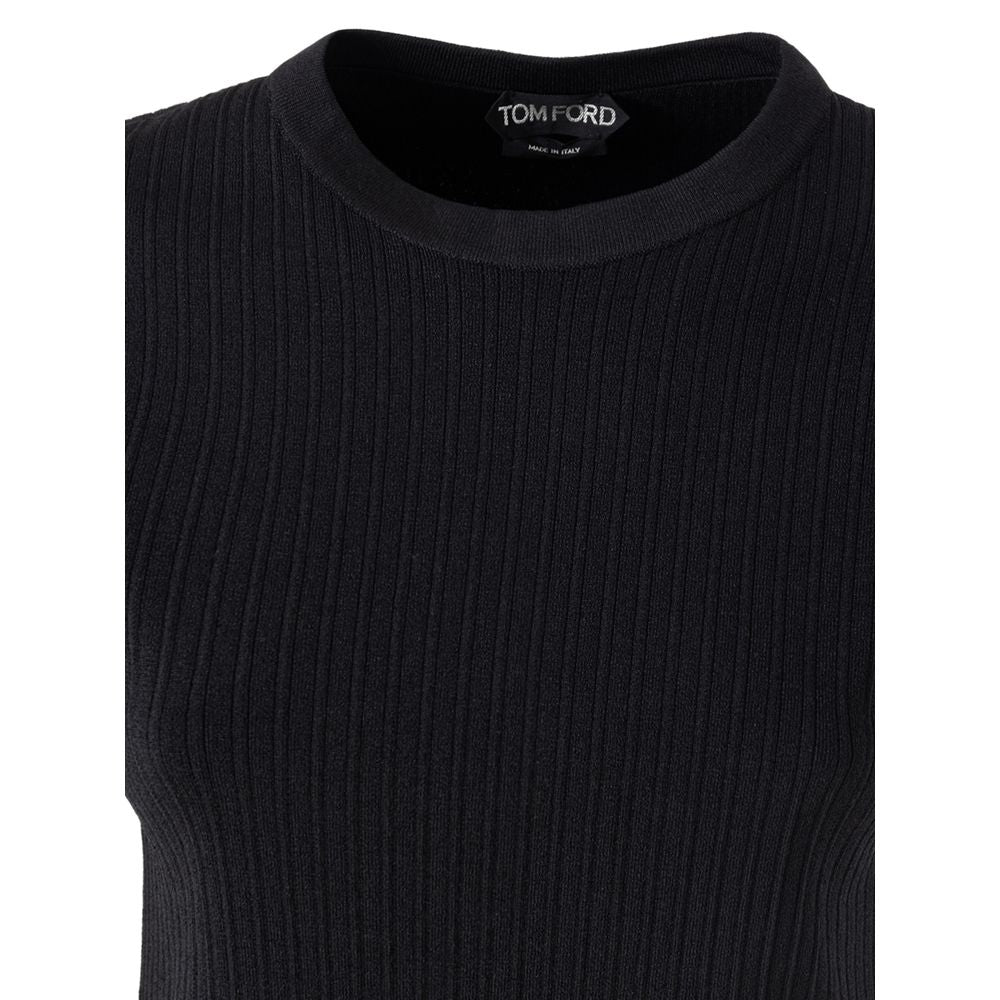 Tom Ford Black Silk T-Shirt Tom Ford