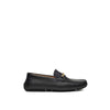 Bally Black Leather Moccassin Bally