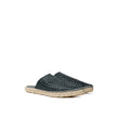 Bottega Veneta Green Leather Espadrille Bottega Veneta