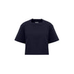 Bottega Veneta Blue Cotton T-Shirt Bottega Veneta