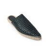 Bottega Veneta Green Leather Espadrille Bottega Veneta