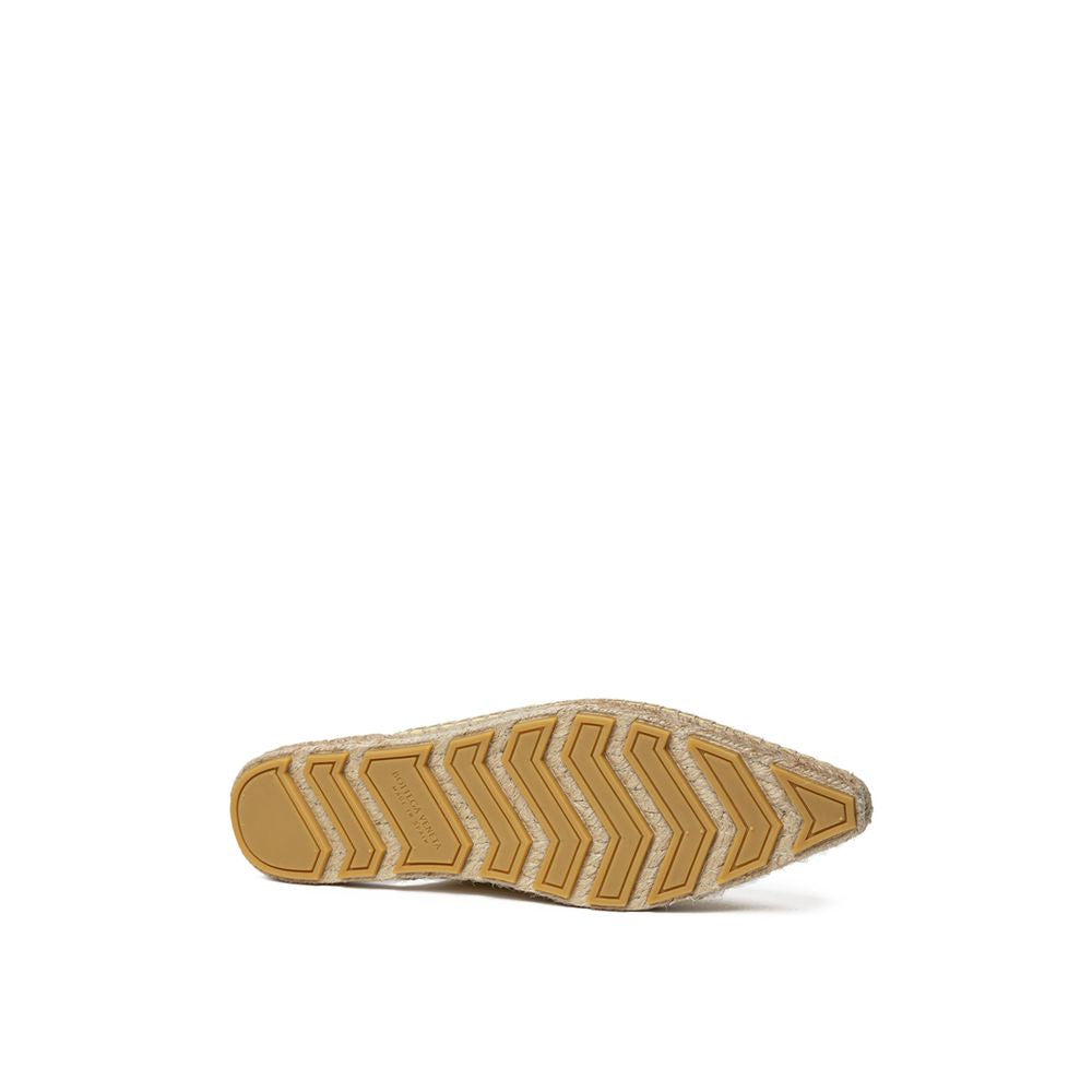 Bottega Veneta Yellow Leather Espadrille Bottega Veneta