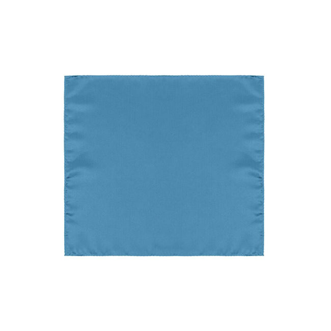 Dolce & Gabbana Light Blue Silk Pocket Square Dolce & Gabbana