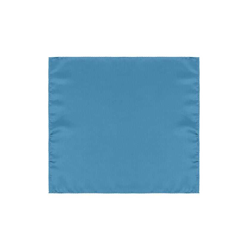 Dolce & Gabbana Light Blue Silk Pocket Square Dolce & Gabbana