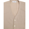 Gran Sasso Beige Cotton Sleveless Jacket Gran Sasso