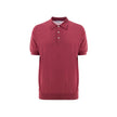 Gran Sasso Red Cotton Polo Shirt Gran Sasso