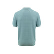 Gran Sasso Blue Cotton Polo Shirt Gran Sasso