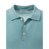 Gran Sasso Blue Cotton Polo Shirt Gran Sasso