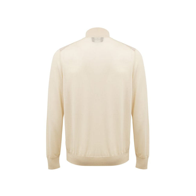 Gran Sasso Beige Wool T-Shirt Gran Sasso