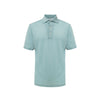 Gran Sasso Blue Linen Polo Shirt Gran Sasso