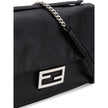 Fendi Black Leather Shoulder Bag Fendi