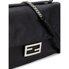 Fendi Black Leather Shoulder Bag Fendi
