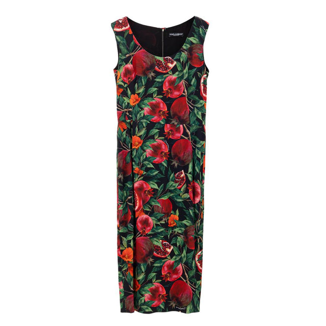 Dolce & Gabbana Bicolor Viscose Long Dolce & Gabbana