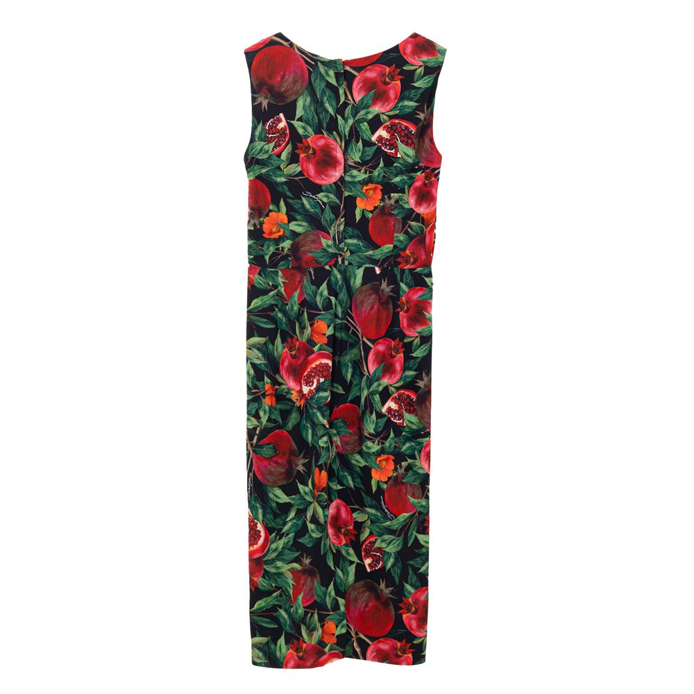 Dolce & Gabbana Bicolor Viscose Long Dolce & Gabbana