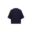 Bottega Veneta Blue Cotton T-Shirt Bottega Veneta