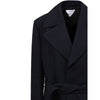 Bottega Veneta Blue Cotton Trench Coat Bottega Veneta