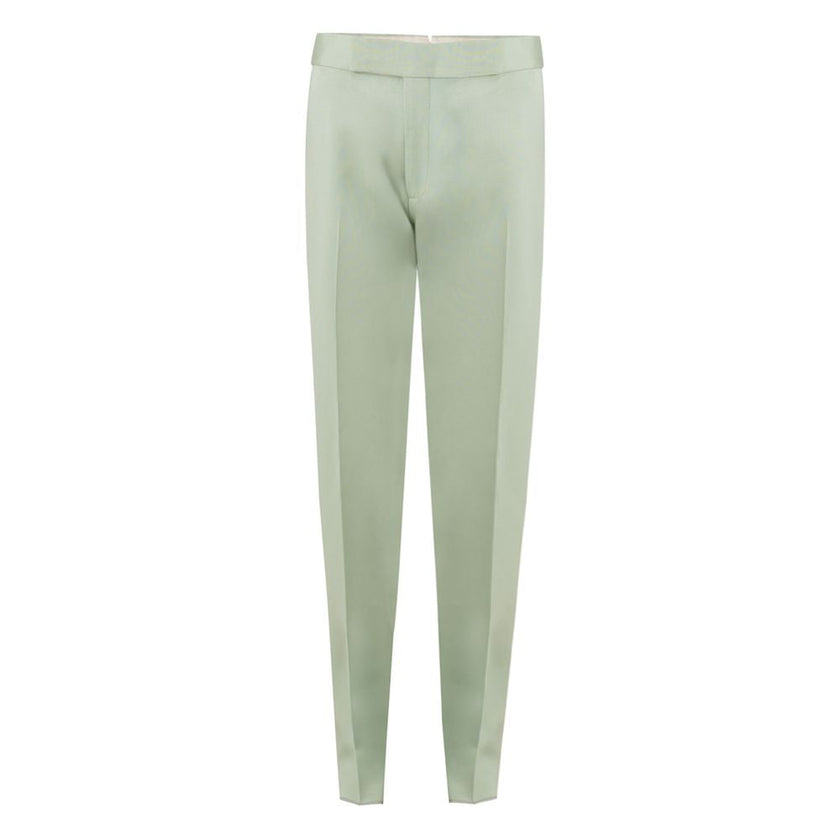 Tom Ford Green Viscose Chino Pants Tom Ford