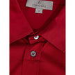 Canali Red Cotton Shirt Canali