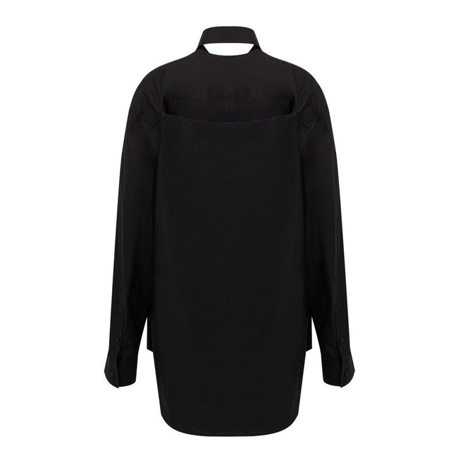 Balenciaga Black Cotton Long Balenciaga